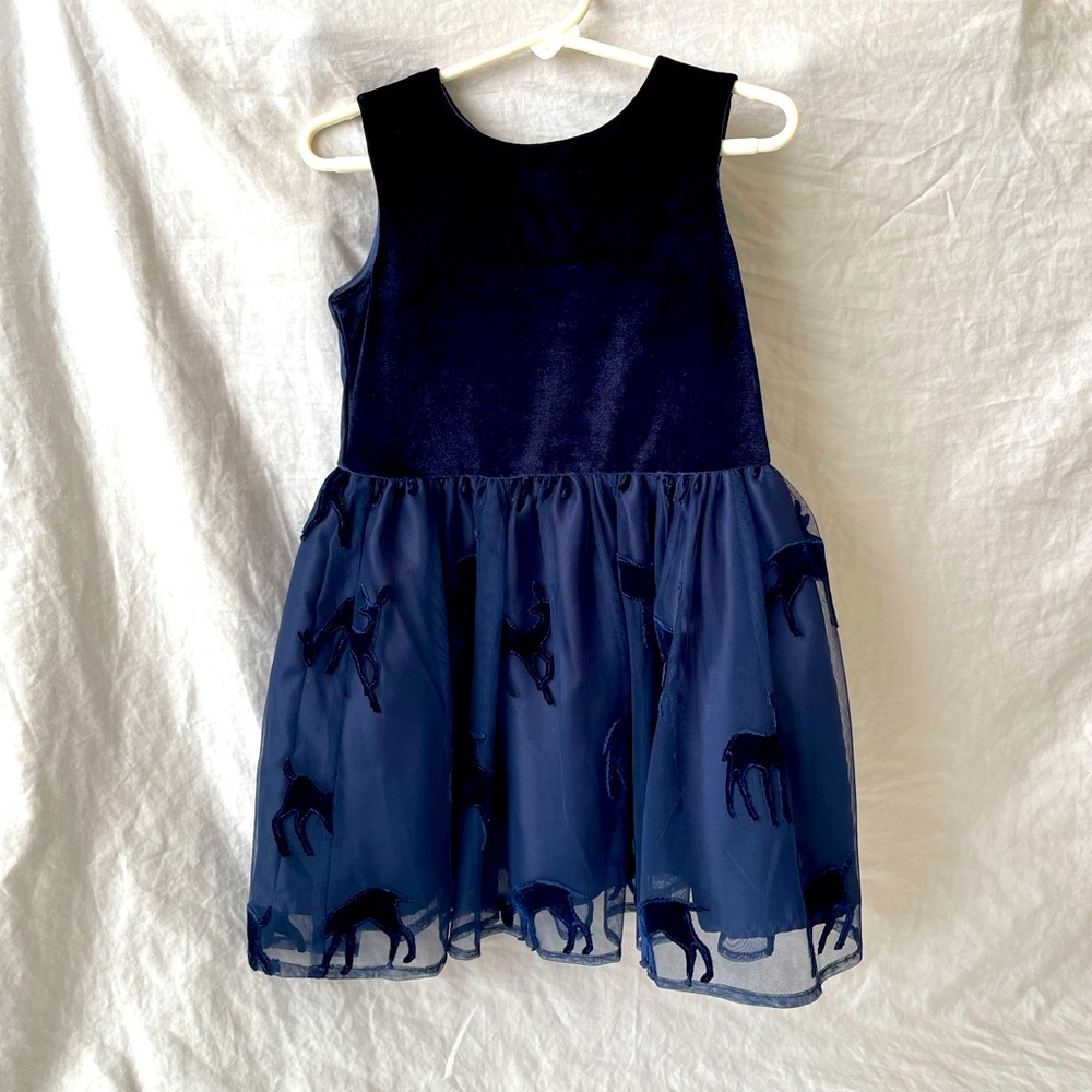 4T navy dress